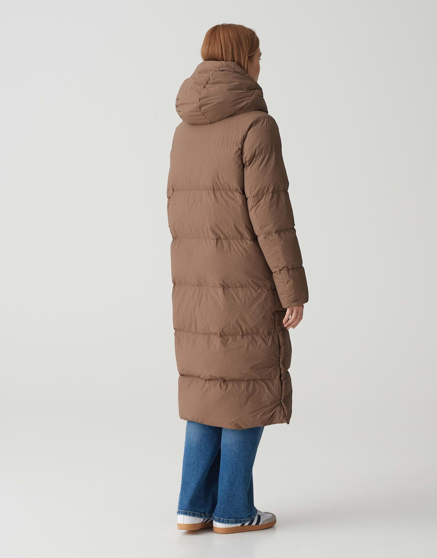 OPUS Steppmantel Damen mit recycelter Daunenfüllung und Kapuze
