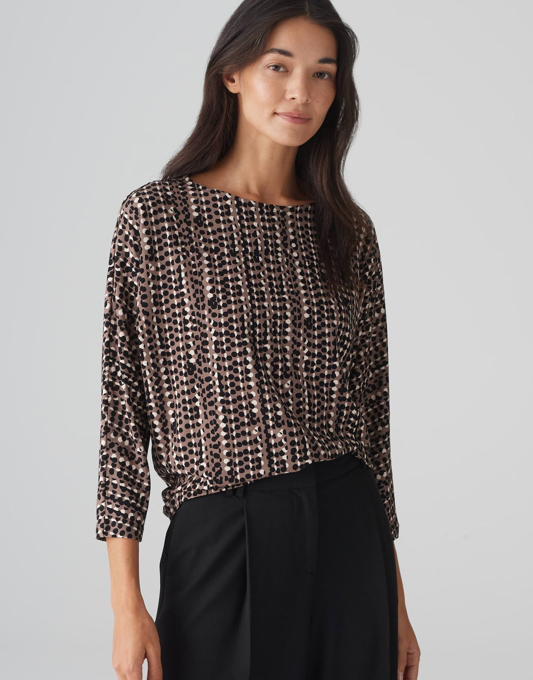 OPUS Basic Top Damen Viskose Elasthan Stretch Komfort