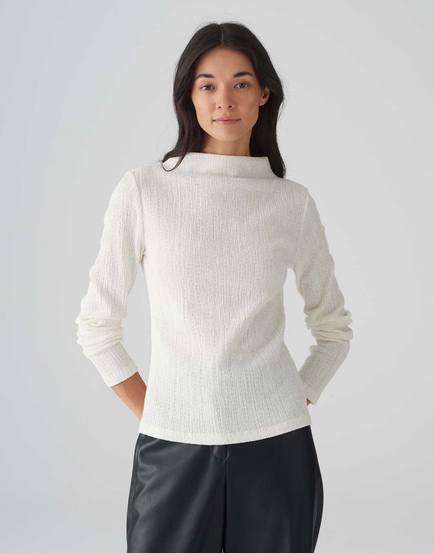OPUS Damen Hose Slim Fit Stretch
