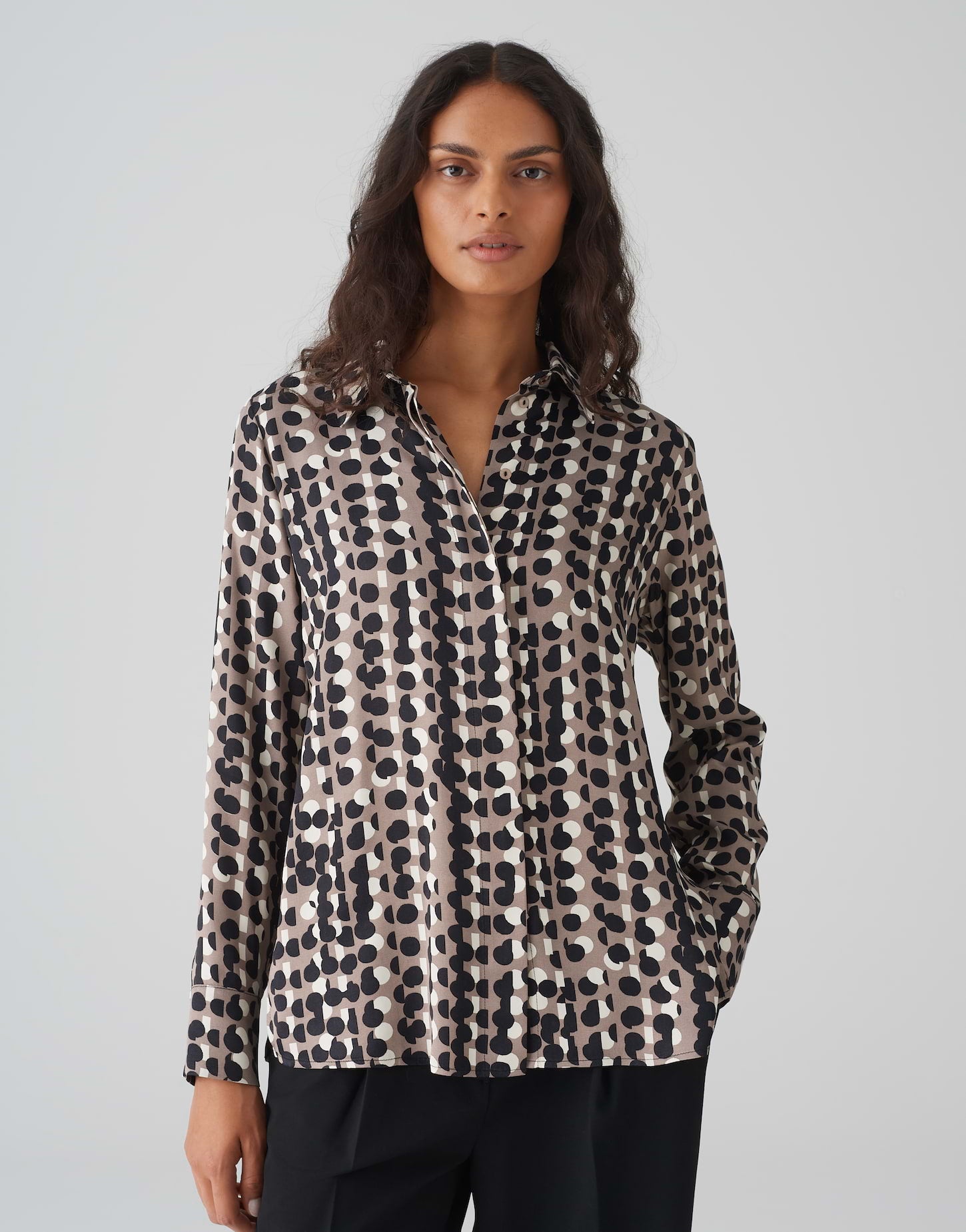 OPUS Bluse Damen Leichtgewichtige Viskose Trend