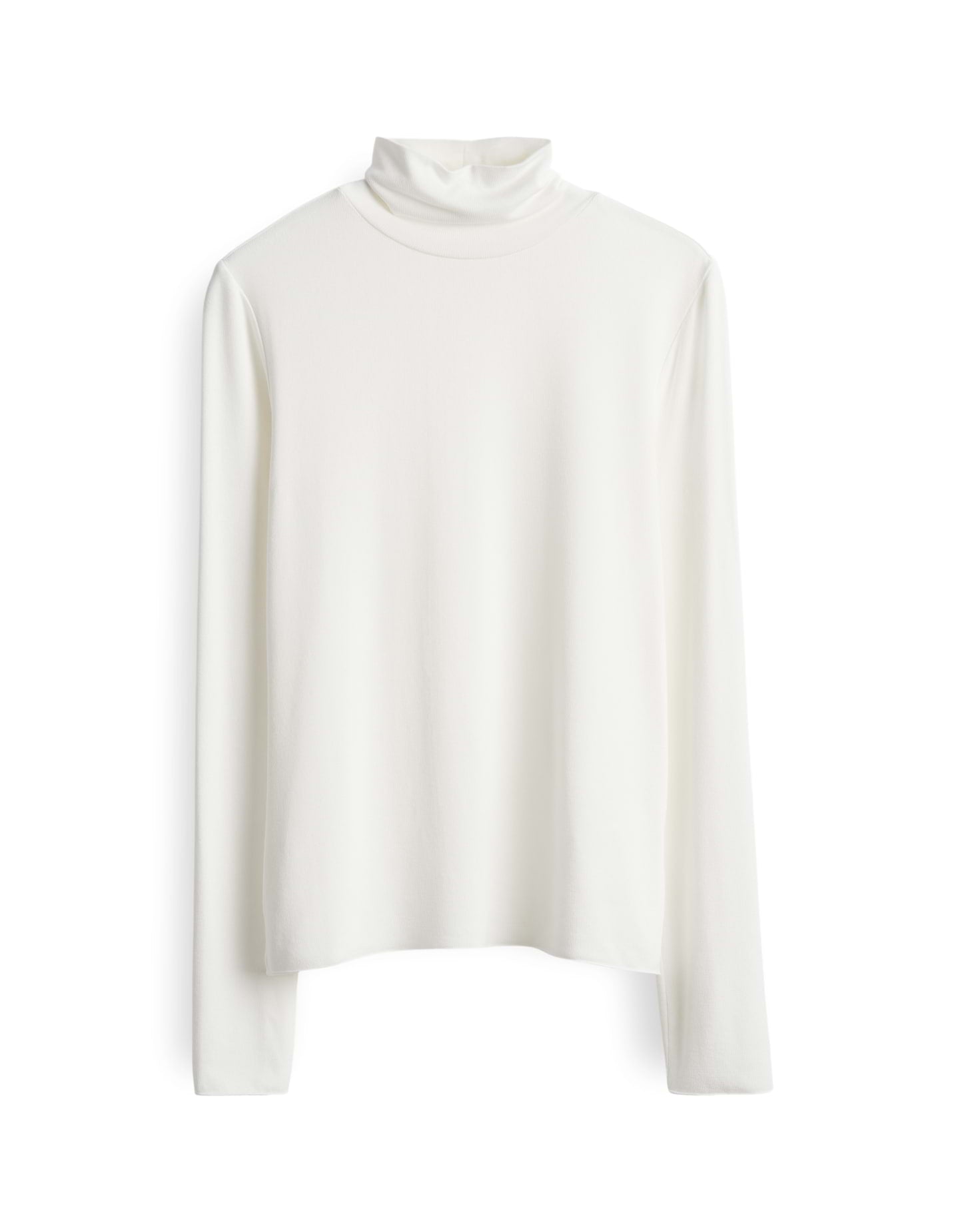 Someday Damen Rollkragen Langarmshirt figurbetont Jersey