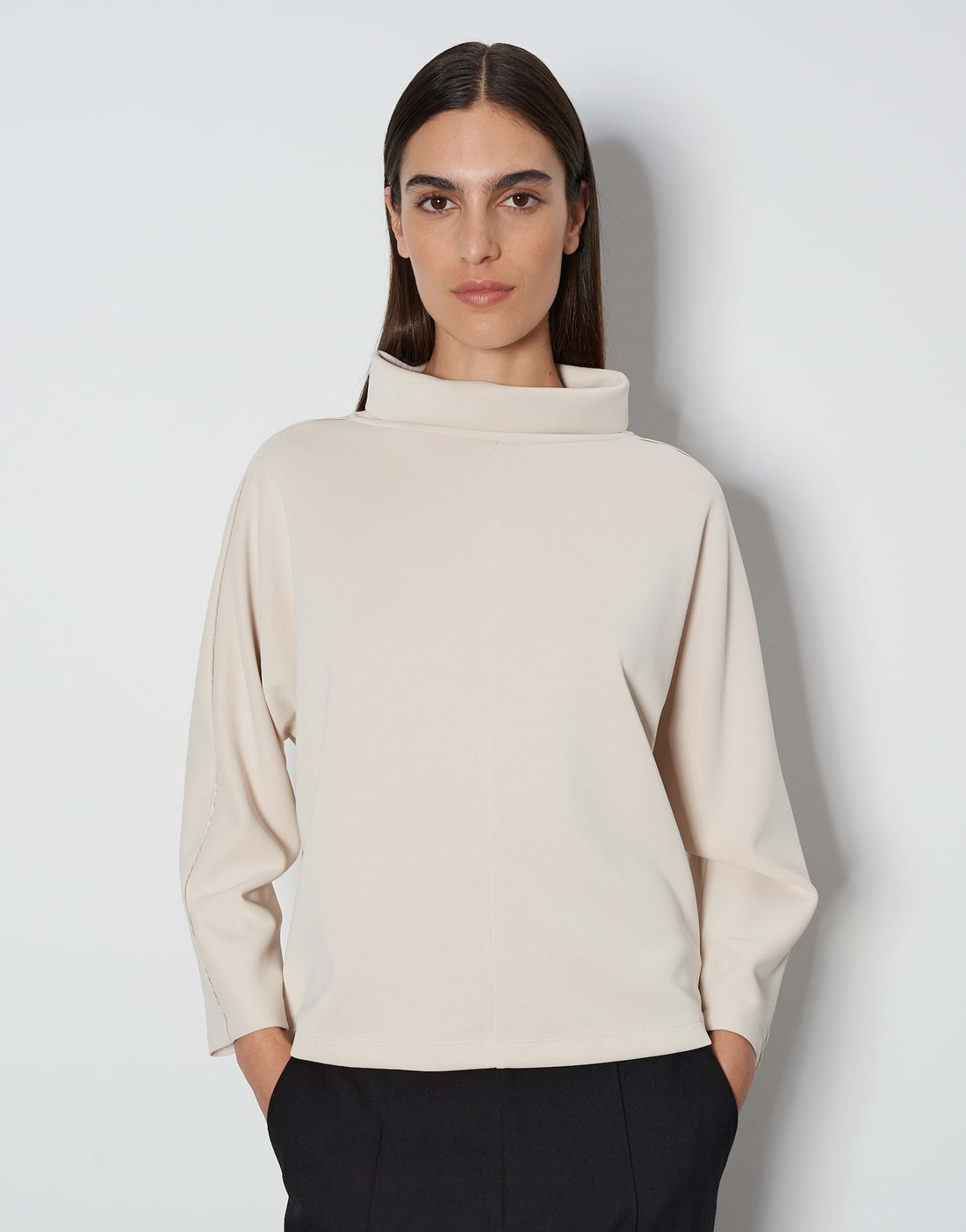 FashionDreams Bluse Damen Langarm Elegant Stretch