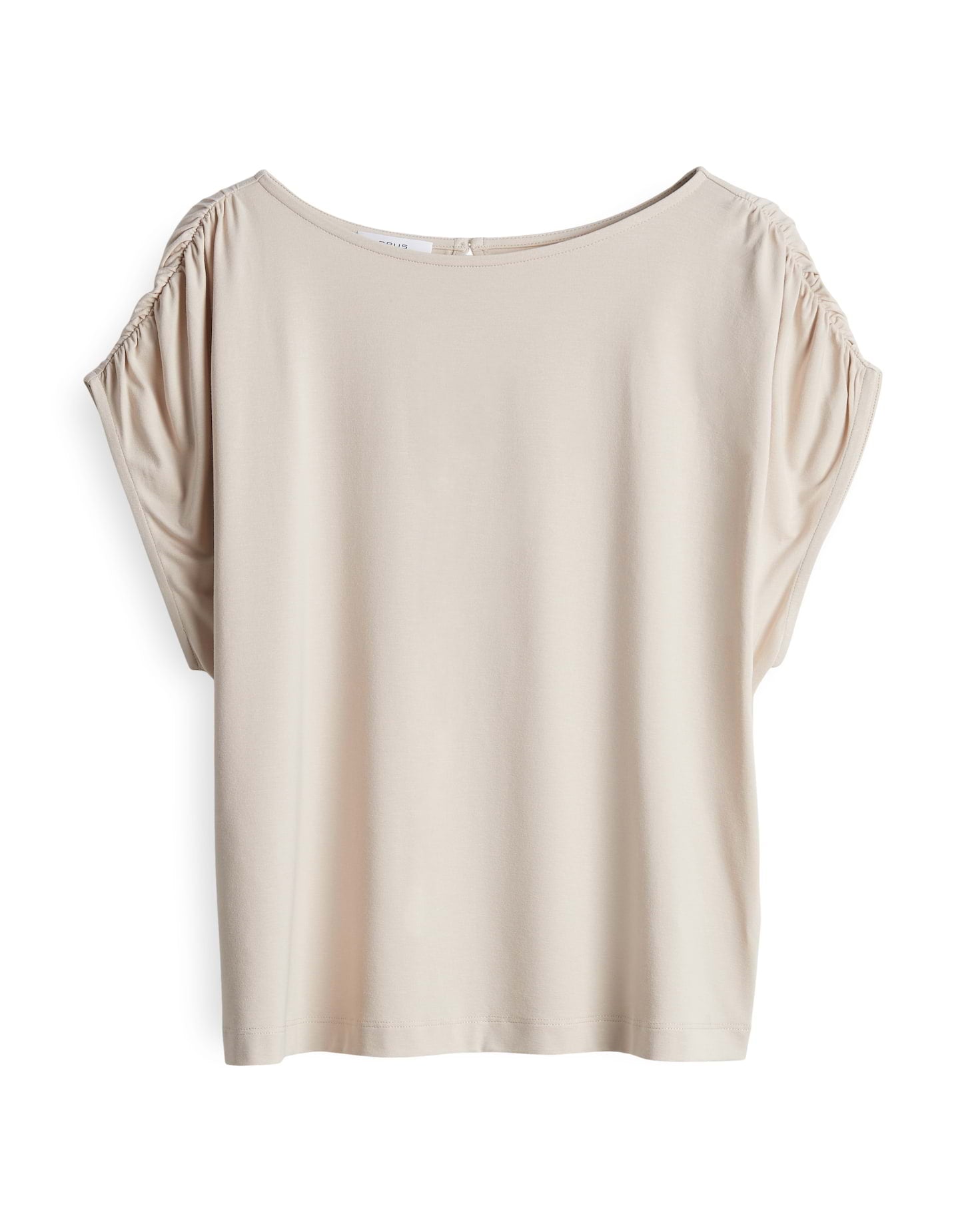 OPUS Damen T-Shirt mit elastischem Raffdetail an der Schulter