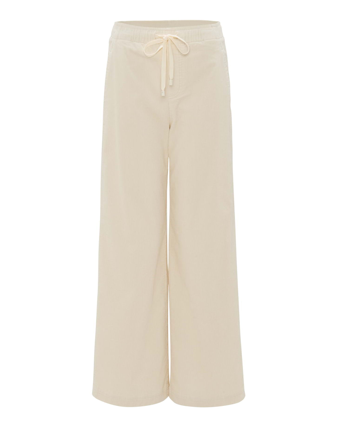 OPUS Wide Leg Cordhose Damen Hoher Bund Elastisch