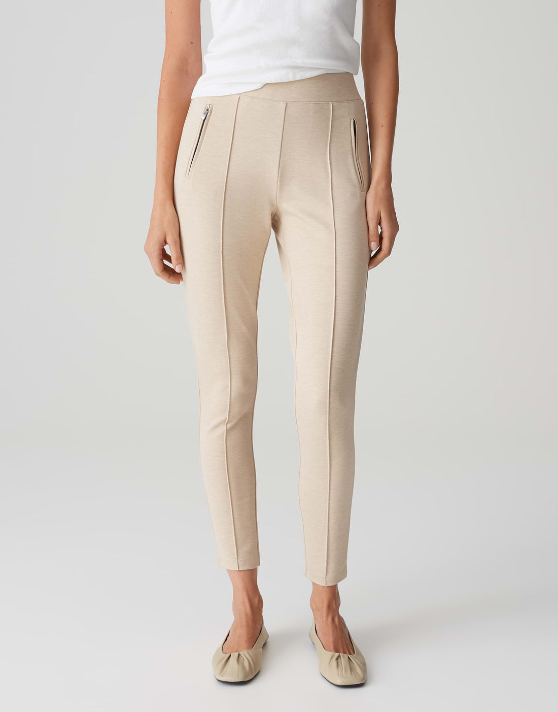 OPUS Damen Leggings Skinny Fit Elastischer Bund
