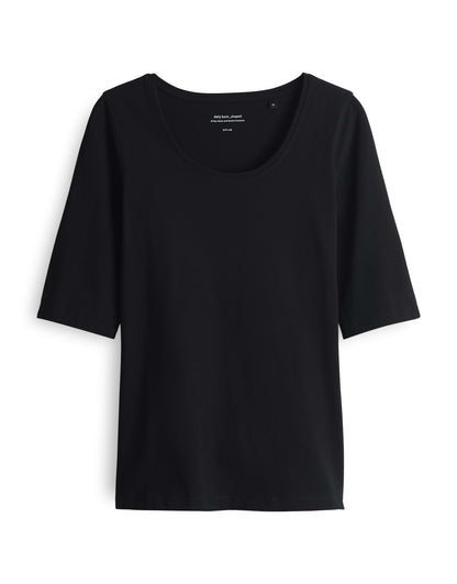 OPUS Damen T-Shirt schmale Passform elastischer Stoff