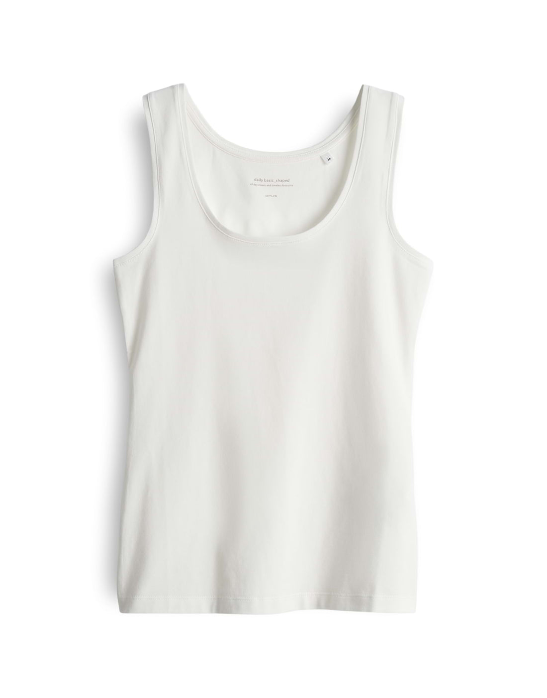 OPUS ärmelloses Jersey-Top Damen tailliert weicher Griff