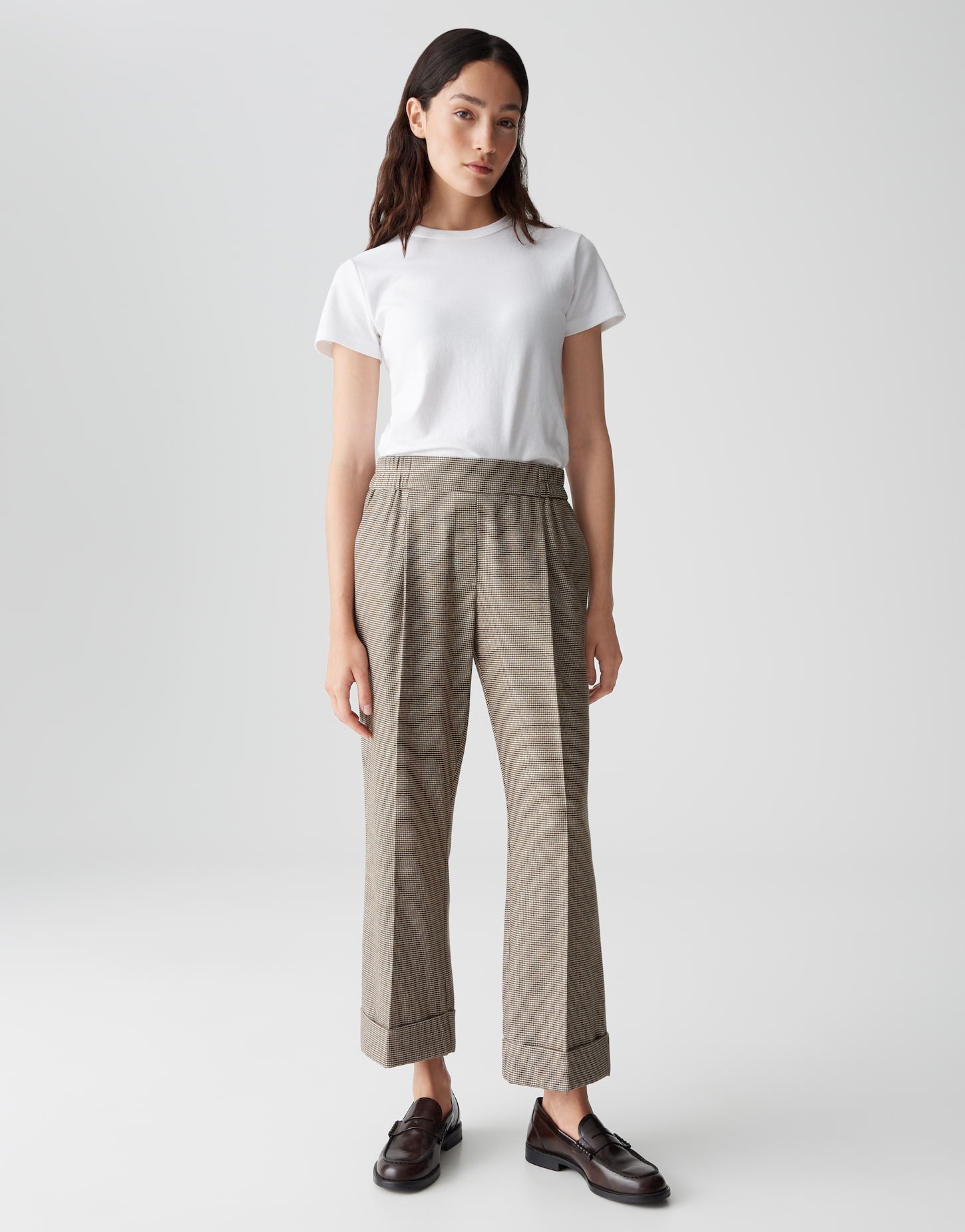 OPUS Pepita Damen Hose gerader Beinverlauf französische Eingrifftaschen elastischer Bund