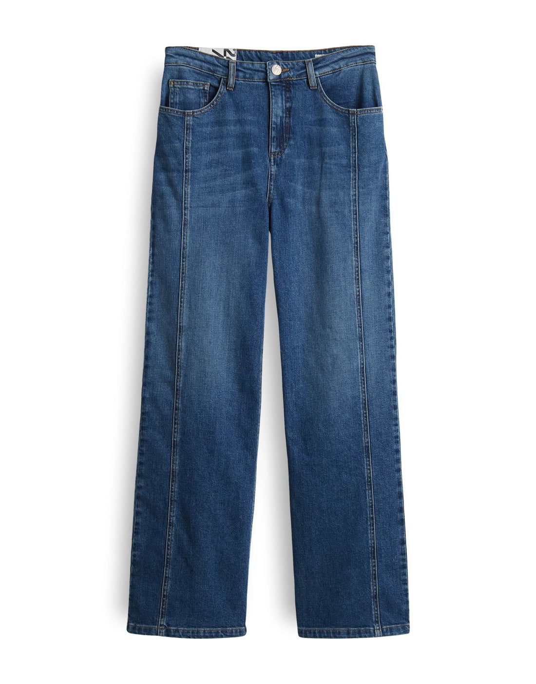OPUS Damen Jeans Hose Straight Fit Denim elastischer Stoff