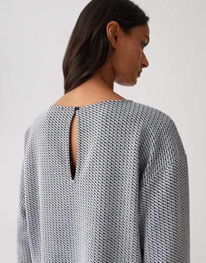 OPUS U-Boot-Ausschnitt Damen Sweatshirt 3/4 Arm