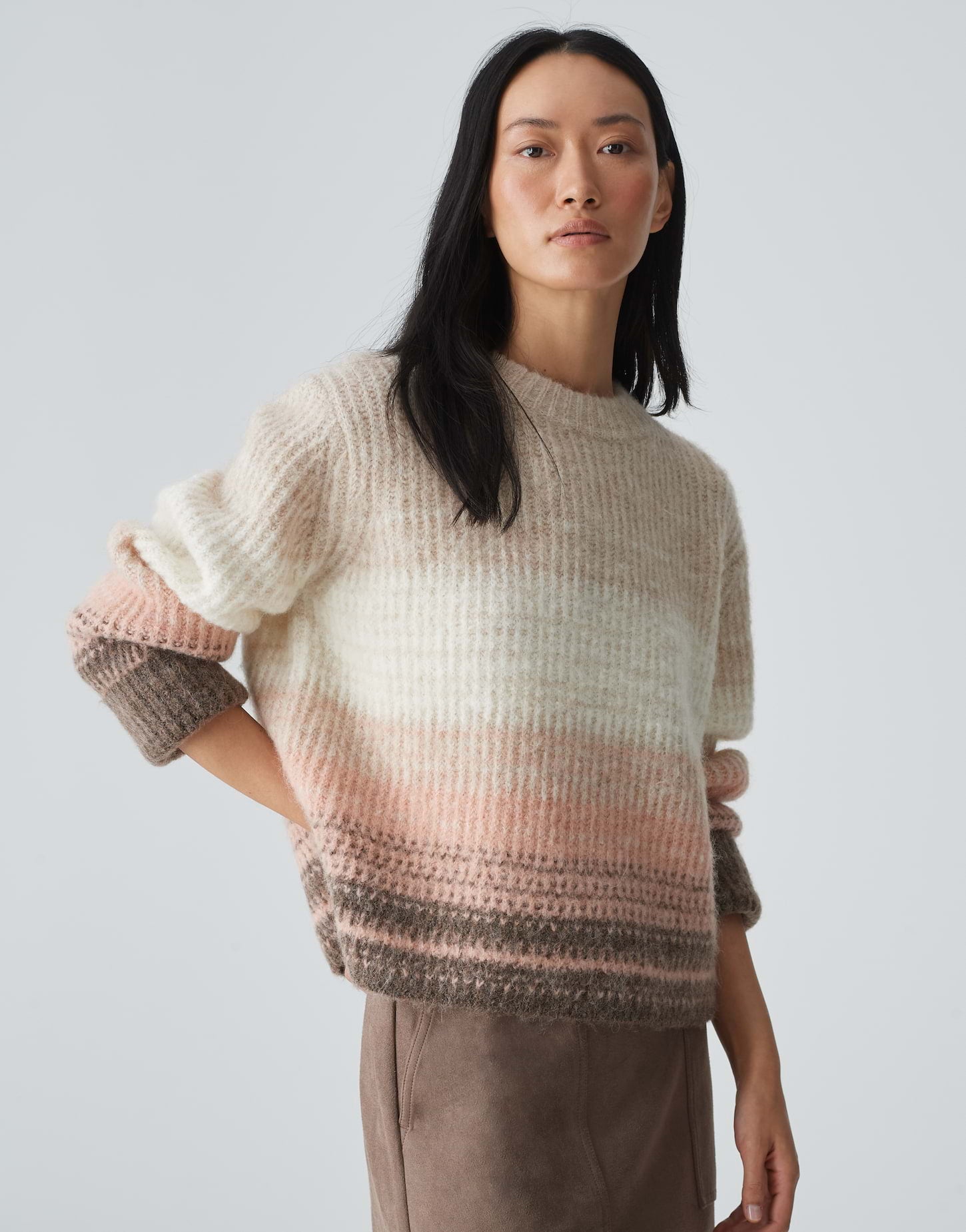 OPUS Strickpullover Damen Kuschelig