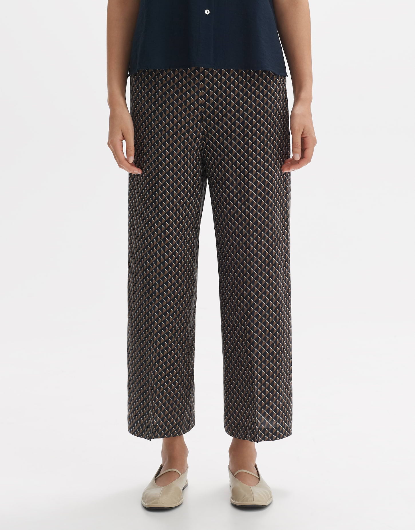 OPUS Bluse Damen aus 100% Viskose mit Pflegehinweisen