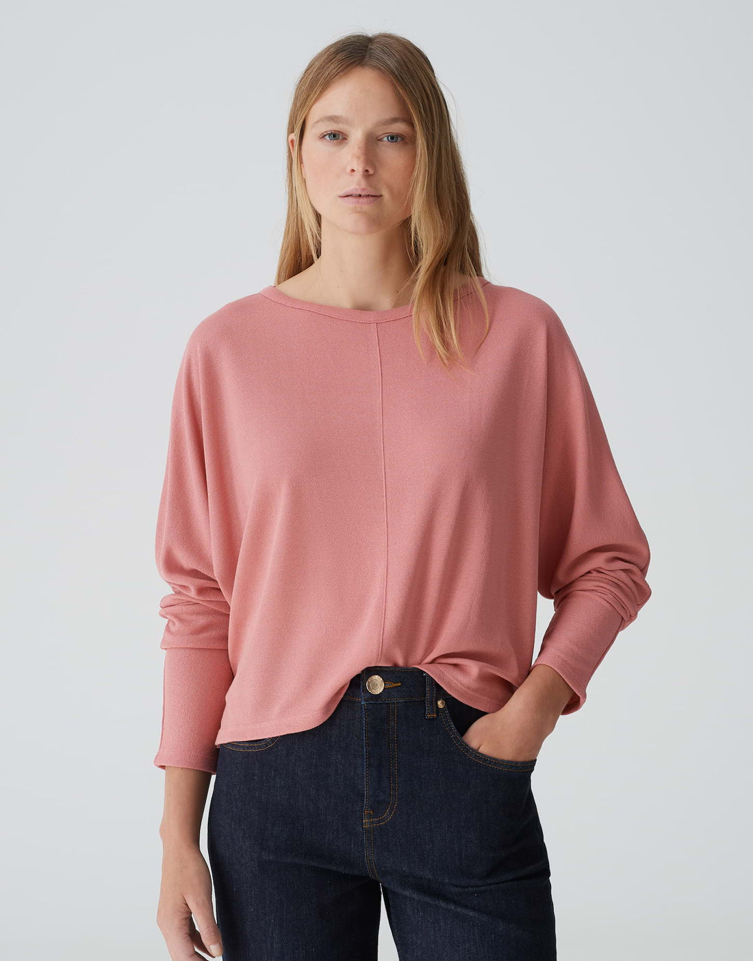 OPUS Blusenshirt Damen mit Viskose-Polyester-Mix