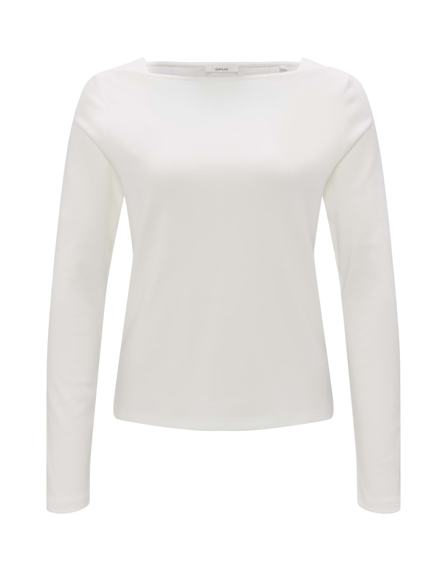 OPUS Langarmshirt Damen schwarz-weiß gestreift