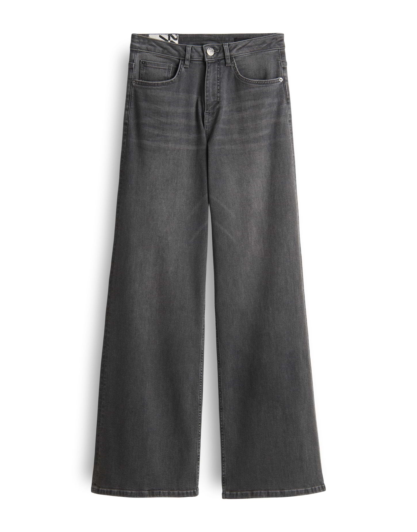 OPUS Mid Rise Damen Jeans Long Crinkle-Effekte