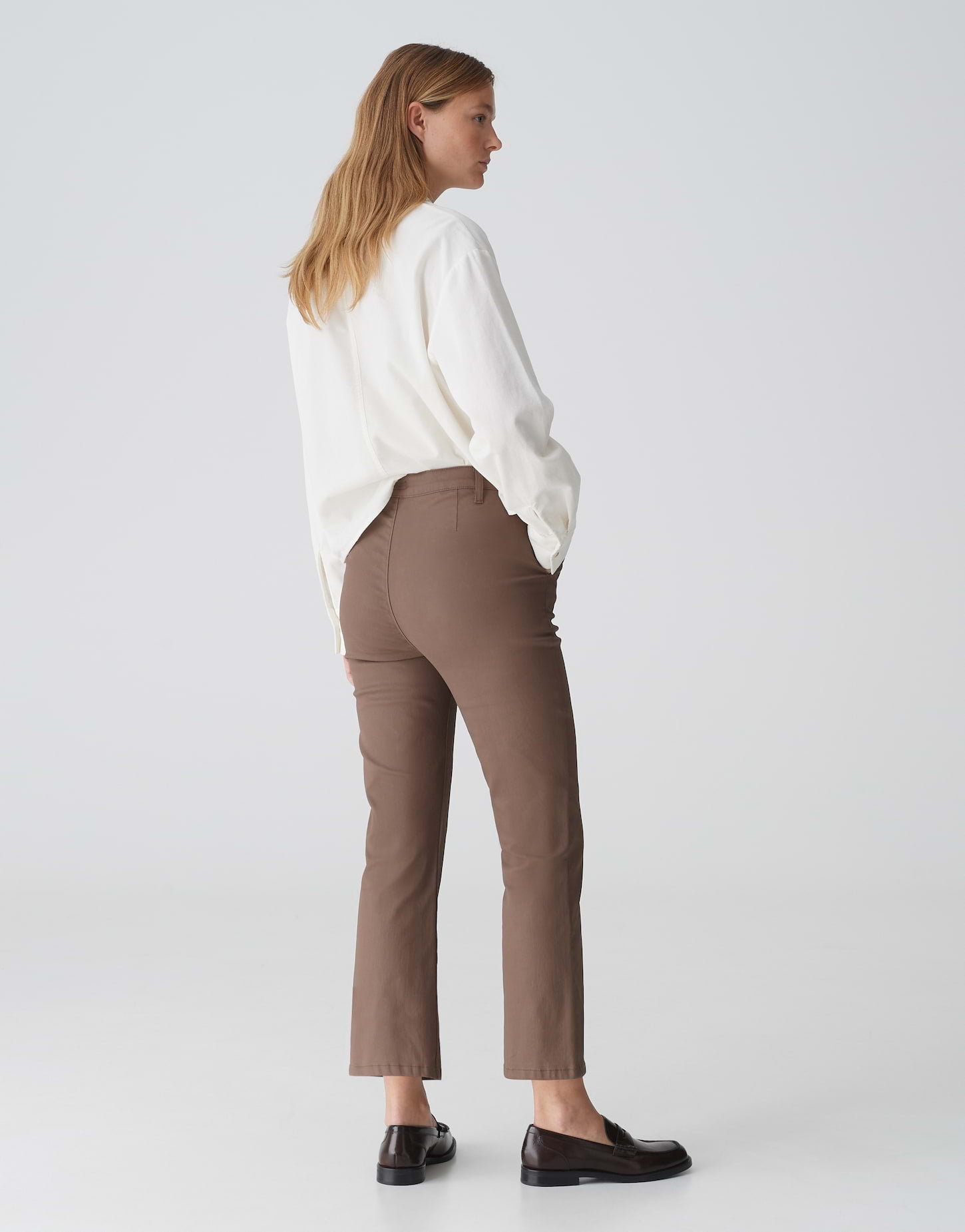 OPUS Kick Flared Jeans Damen Elastisch Formstabil