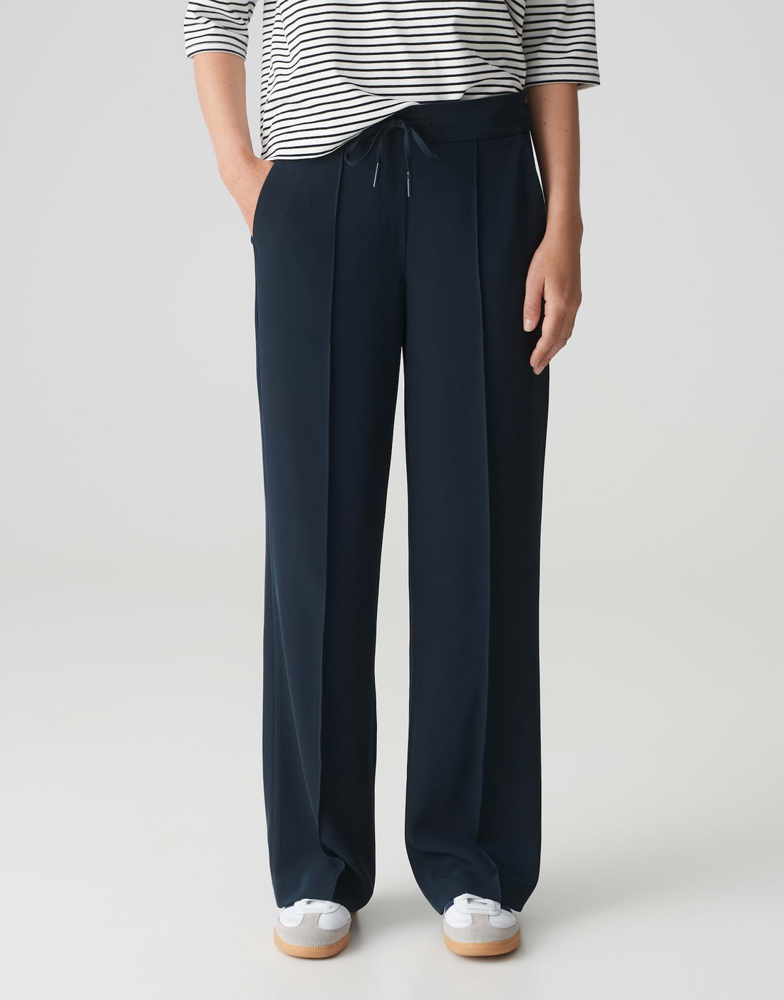 OPUS Wide Fit Webware Hose Damen Bequem Elastisch