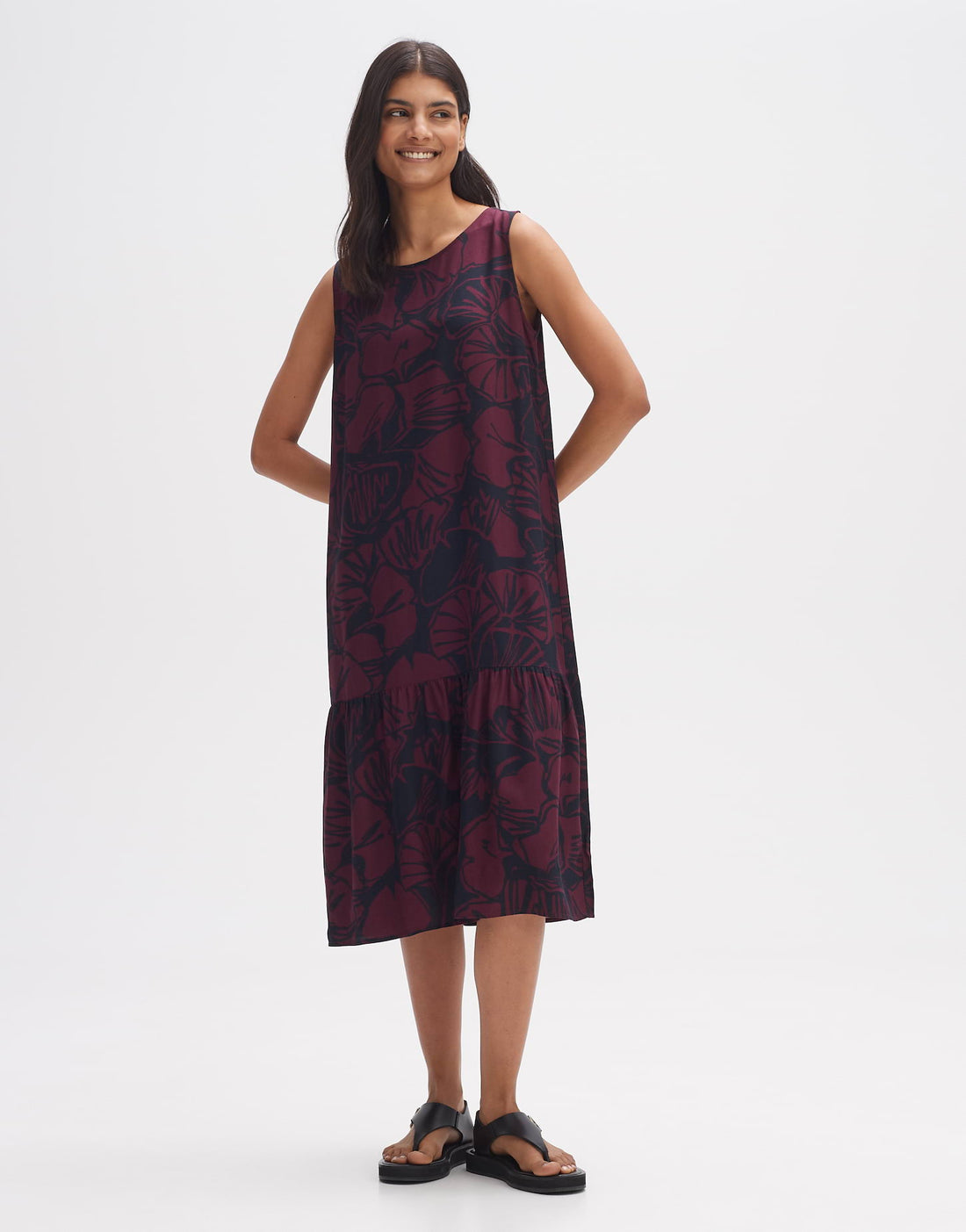 OPUS Bluse Damen aus 100% Viskose Elegant und Pflegeleicht