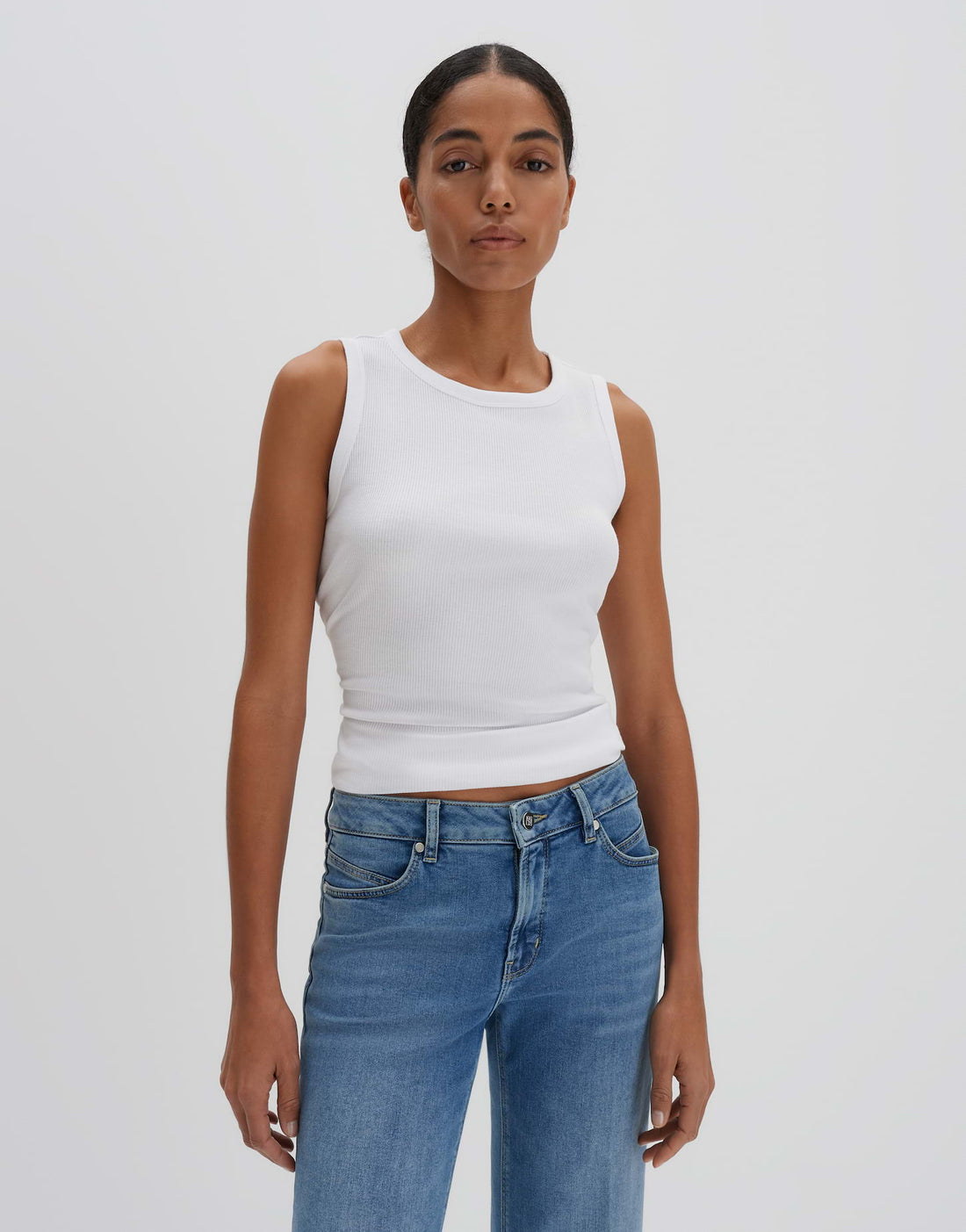 Trendy Shirt Bluse Damen Schmal Geschnitten Elastisch