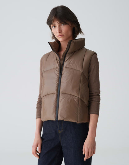 OPUS Damen Steppjacke in Schwarz
