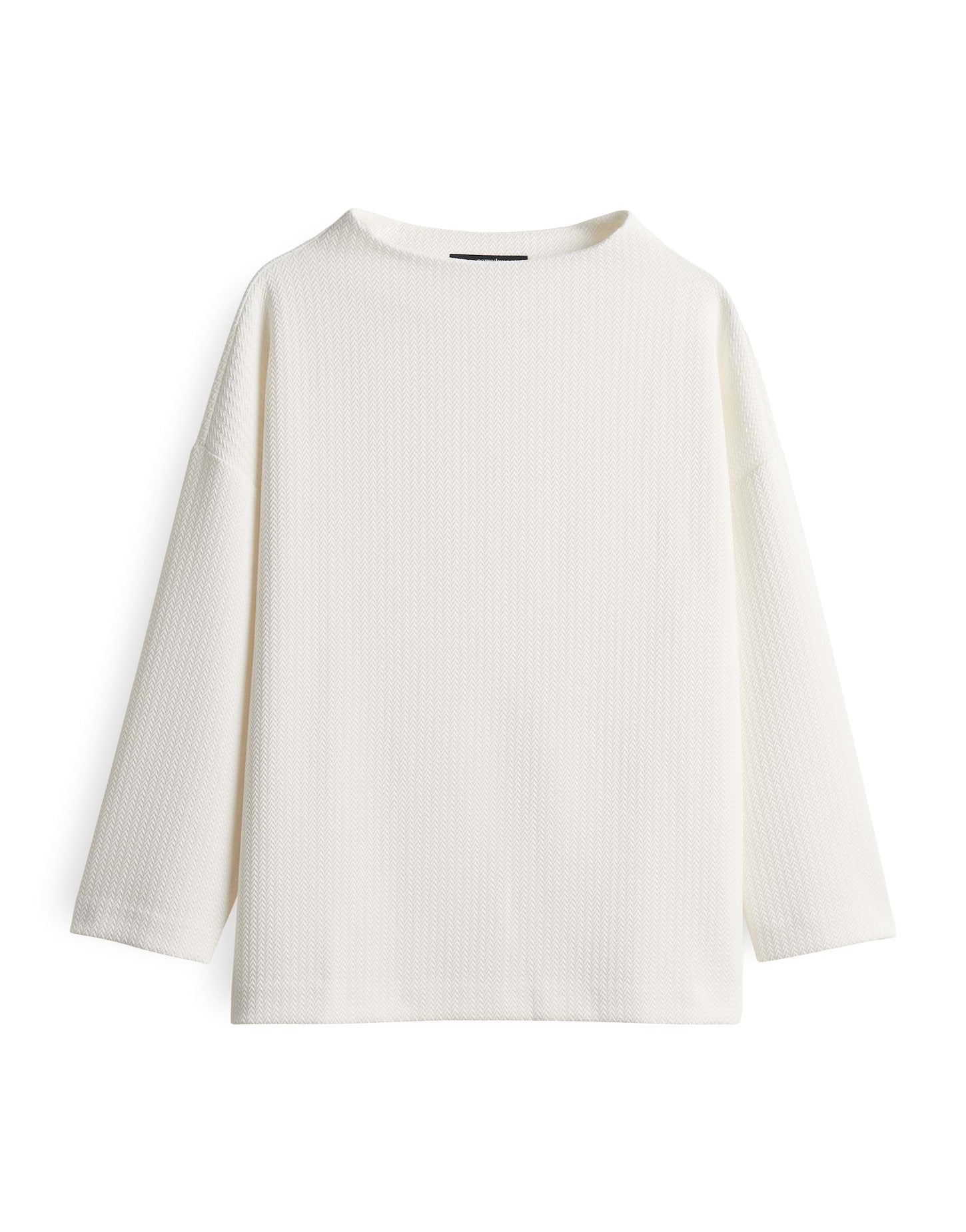 Funnel Neck Damen Pullover Oversized Jersey