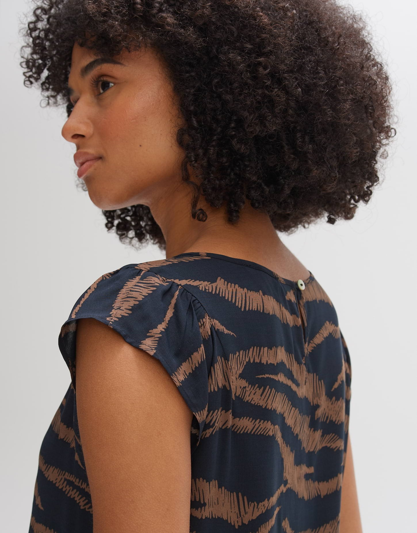 OPUS Blusenkleid Damen aus 100% Viskose Eleganz