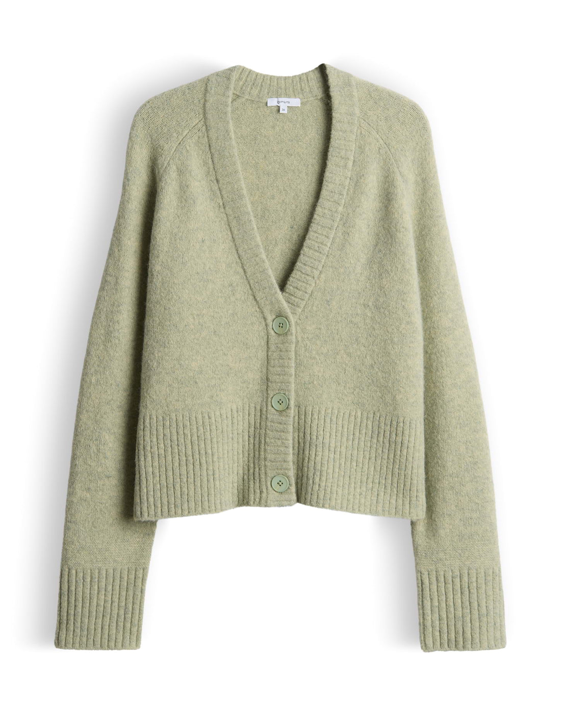 OPUS Damen Strickpullover V-Ausschnitt Langarm