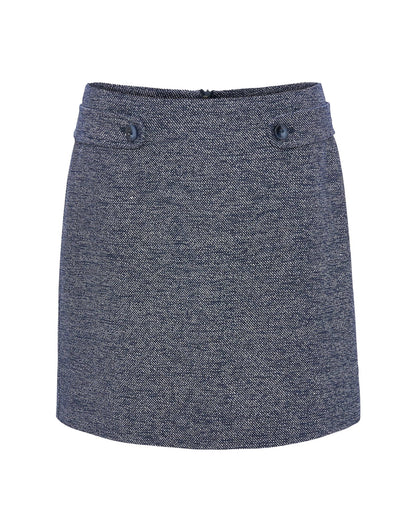 OPUS Sommerrock Mini aus Webware Damen ausgestellt dezente Struktur