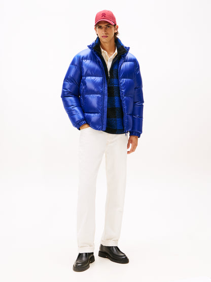 SHINY DOWN STAND PUFFER