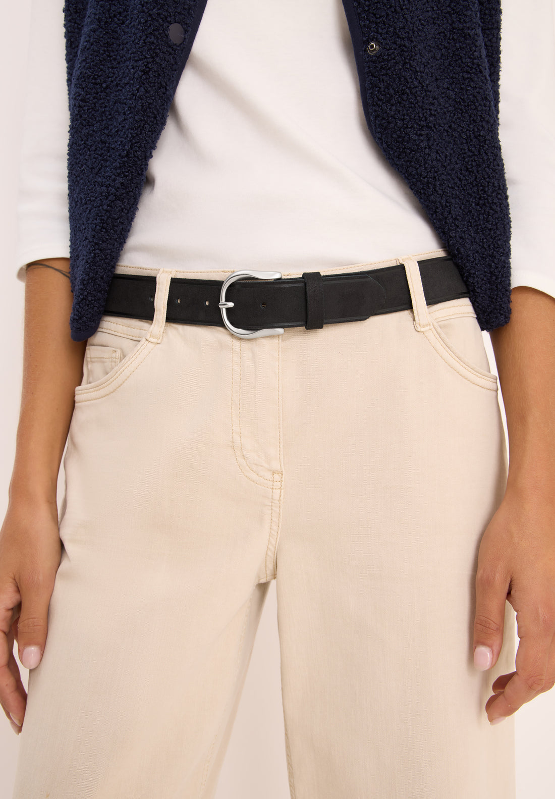 CECIL Damen Ledergürtel modisch vielseitig