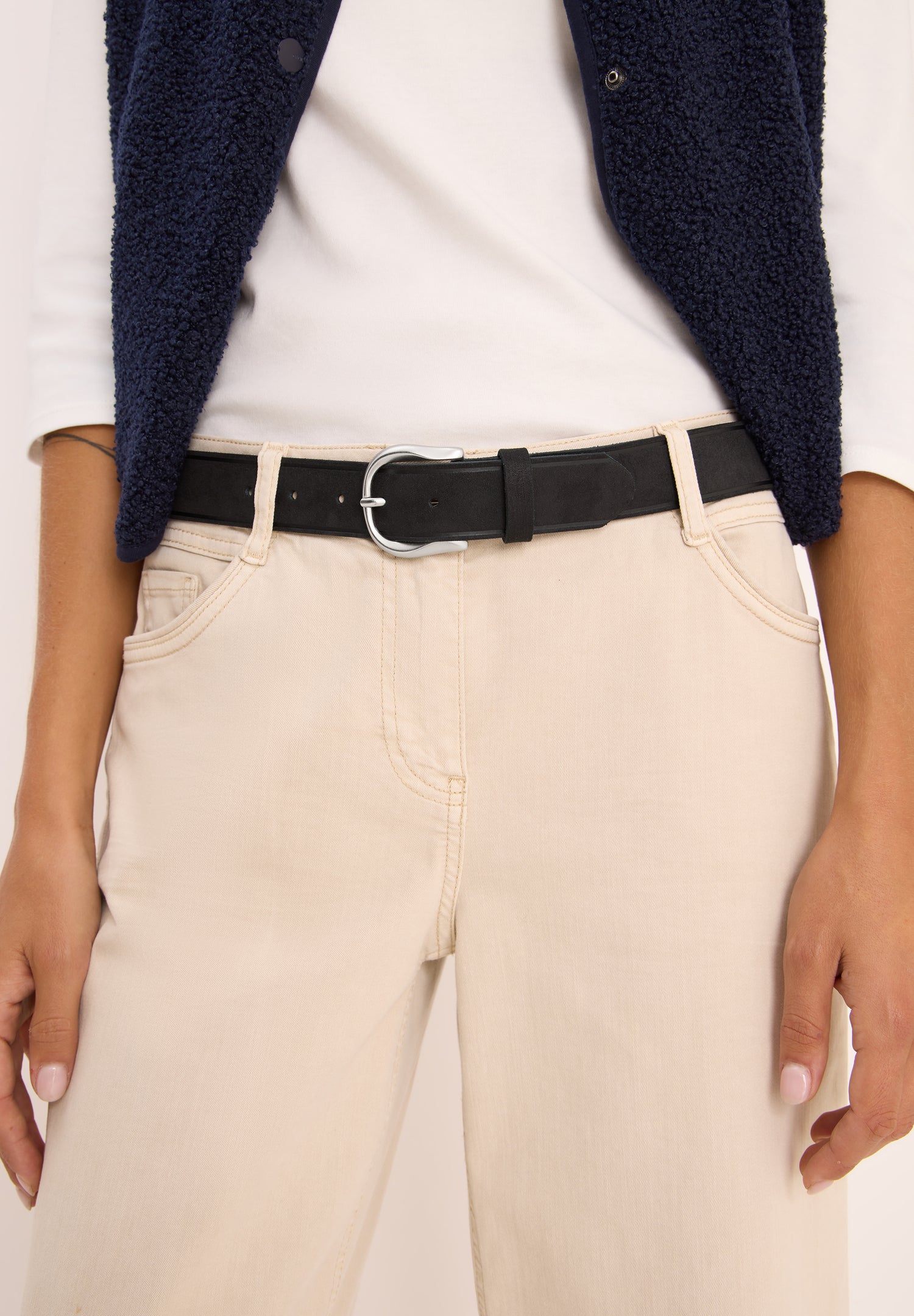 CECIL Damen Ledergürtel modisch vielseitig