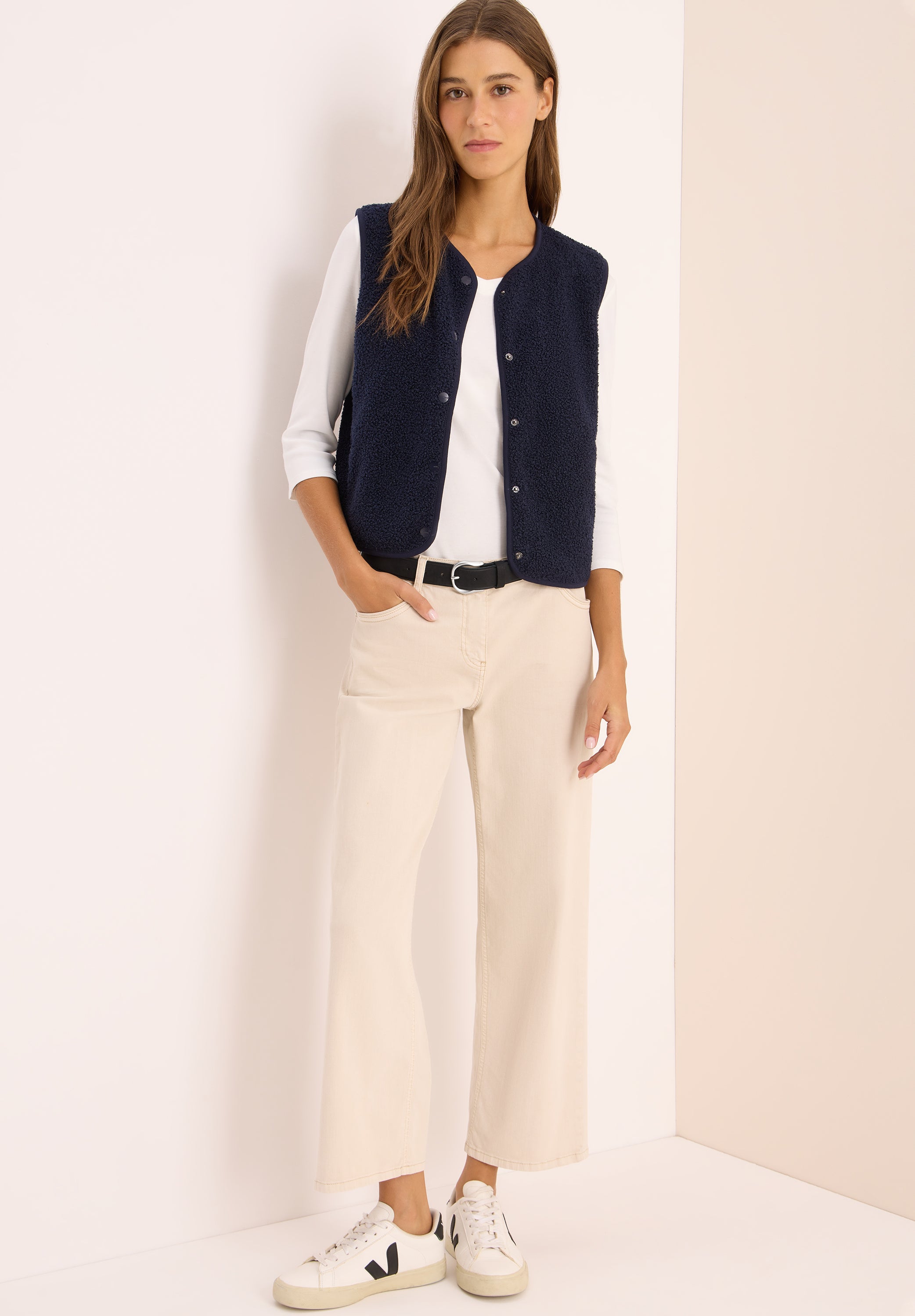 CECIL Damen Ledergürtel modisch vielseitig