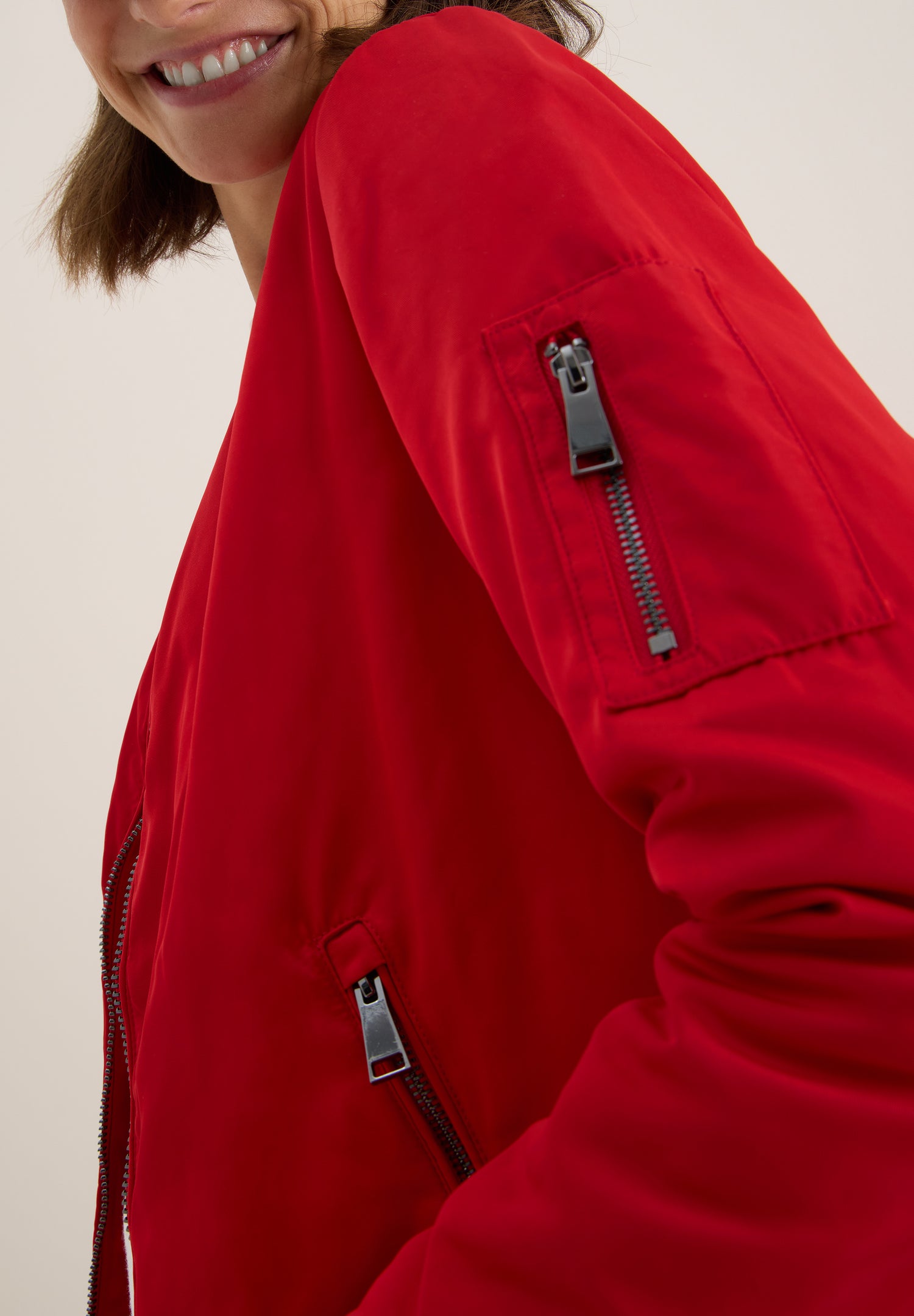 Nylon-Look Blouson