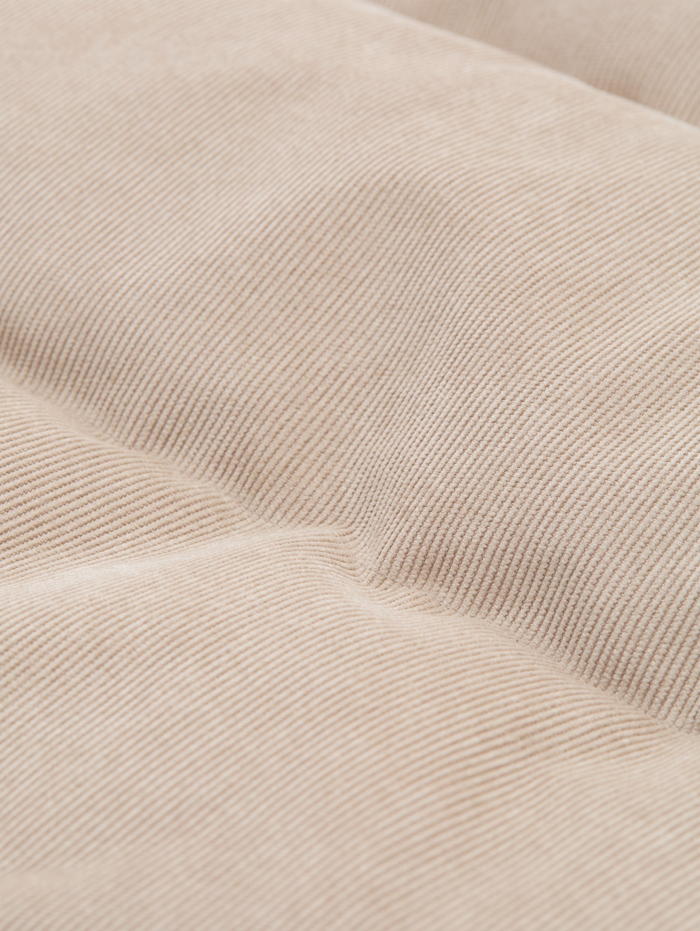 Cord Pufferjacke mit Stehkragen