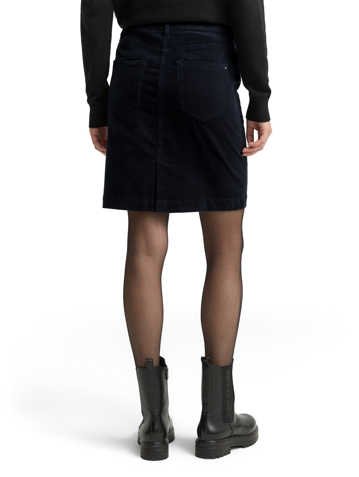 Cord-Rock Damen Five-Pocket-Style Kordelzug Schlitz