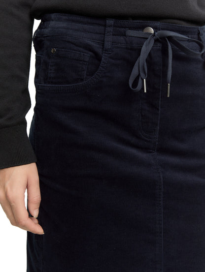 Cord-Rock Damen Five-Pocket-Style Kordelzug Schlitz