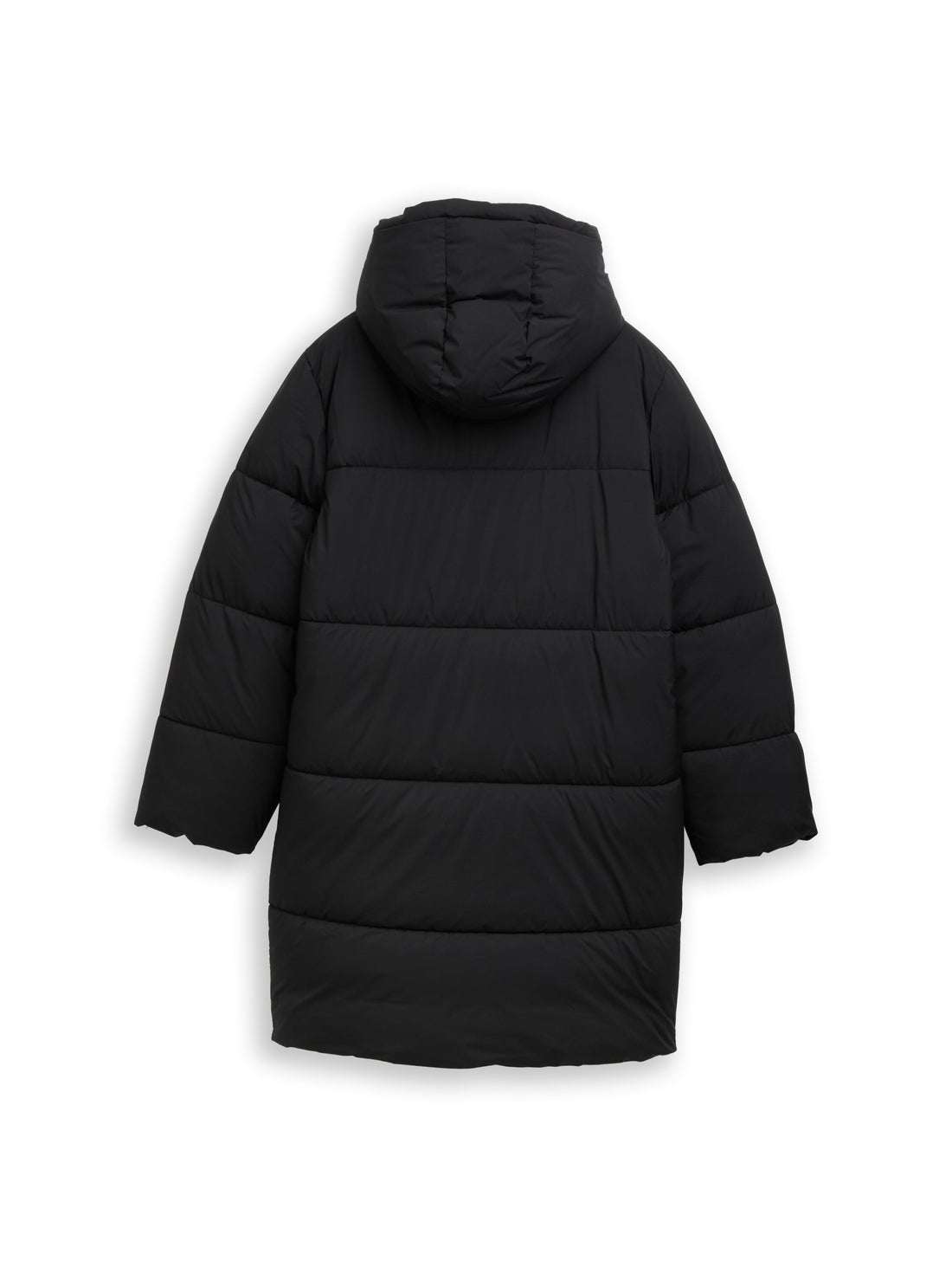 Puffer-Mantel mit Kapuze