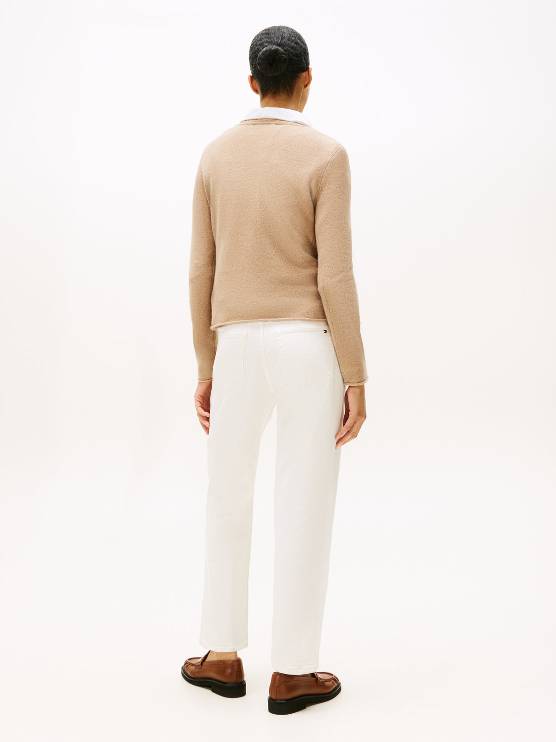 SOFT WOOL V-NK LS SWEATER