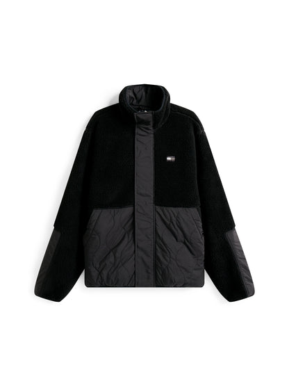 TJM ESSENTL MIX TEDDY JACKET EXT