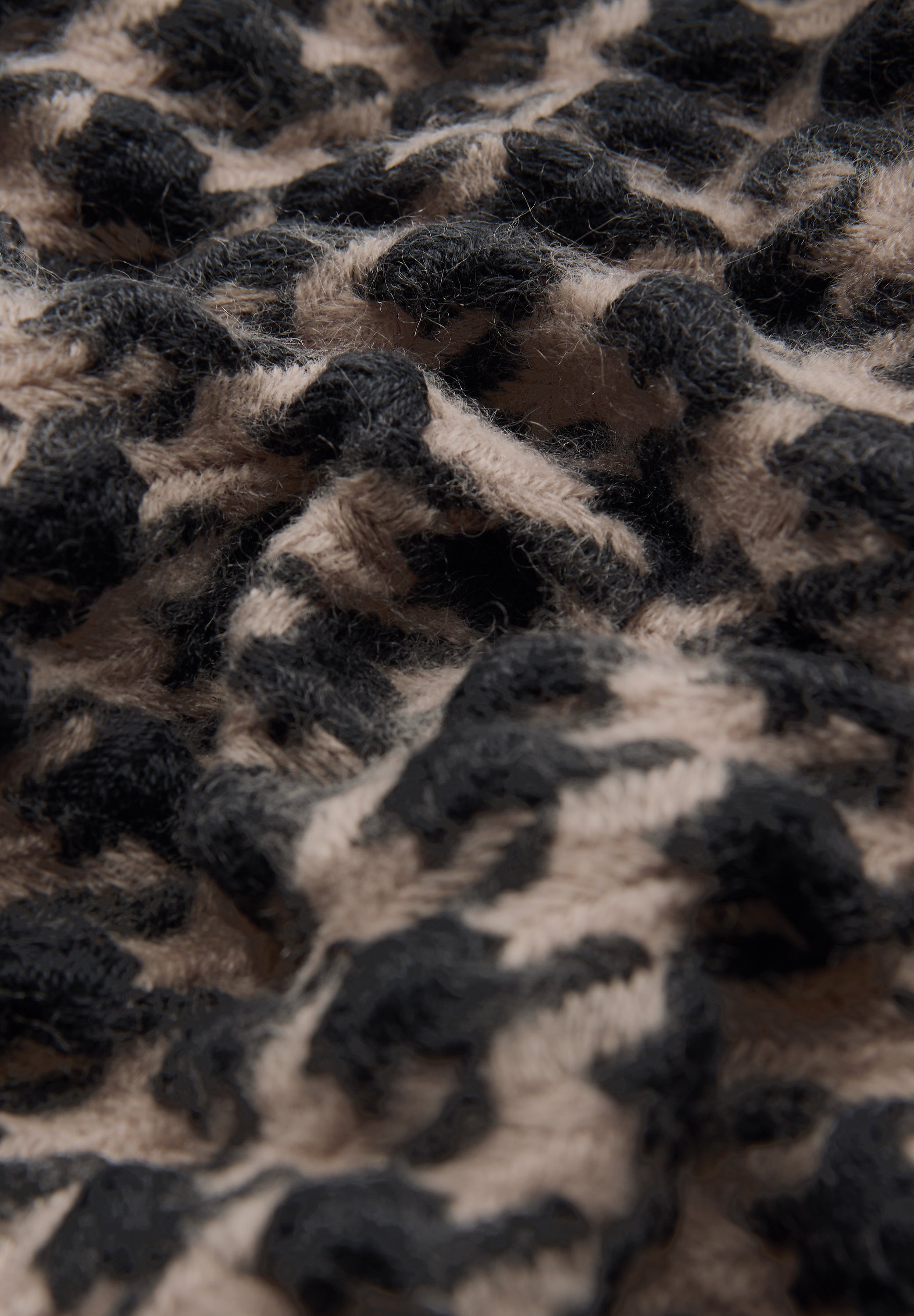 Street One Damen Schal Fransen Two Tone Muster Weich