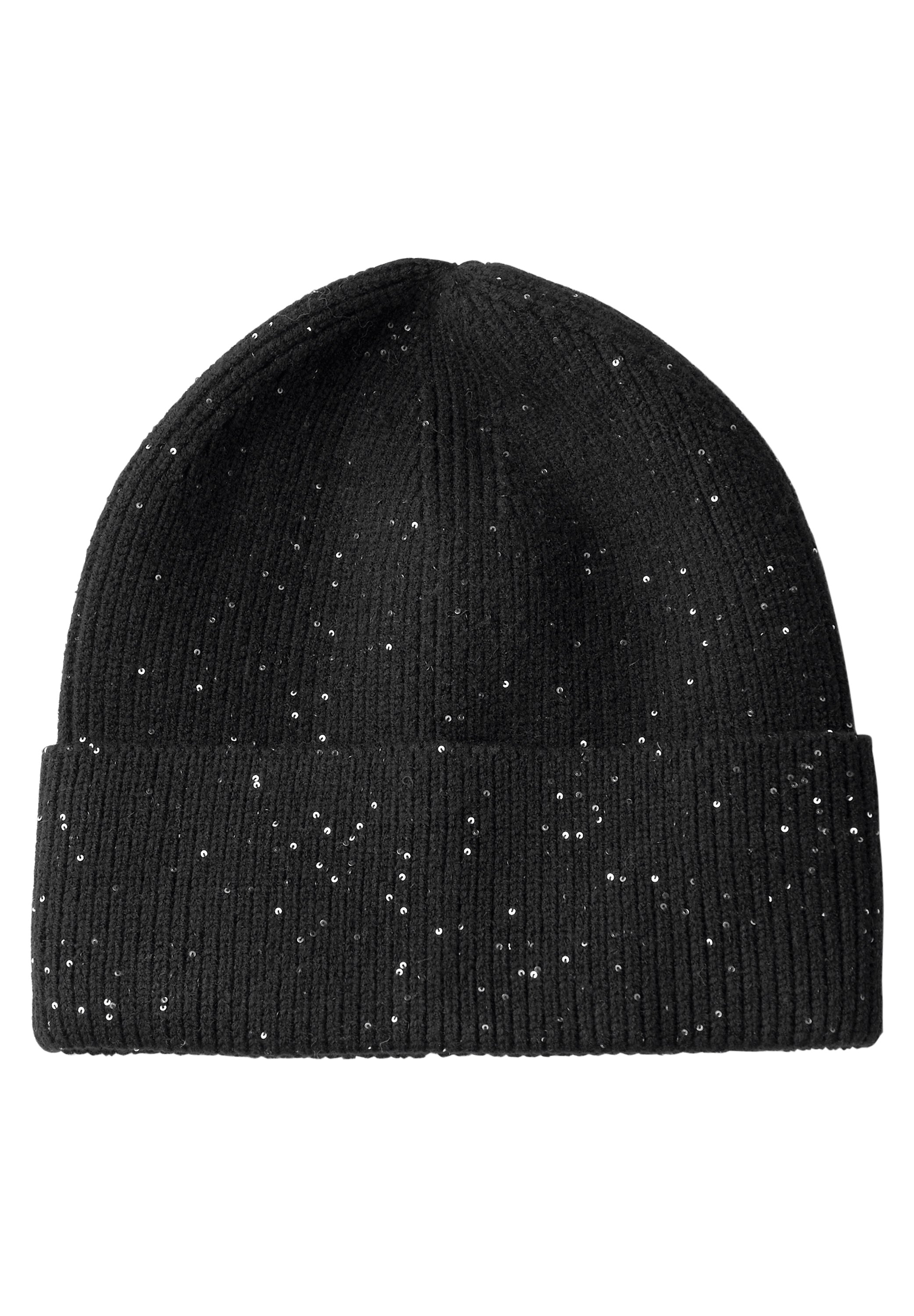 Beanie mit Pailletten