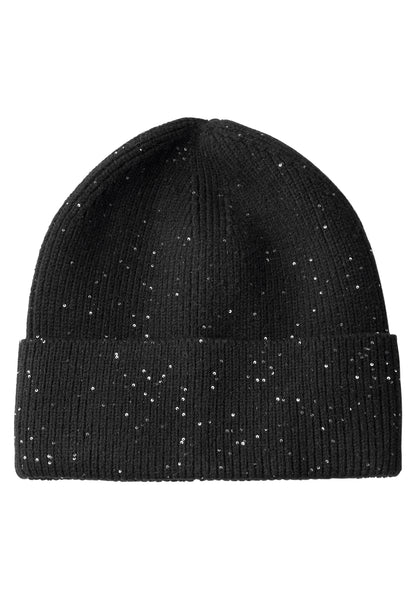 Beanie mit Pailletten
