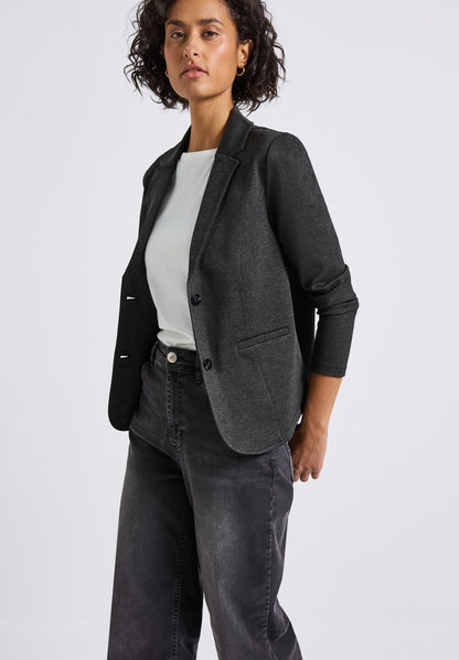 Basic Piqué Blazer