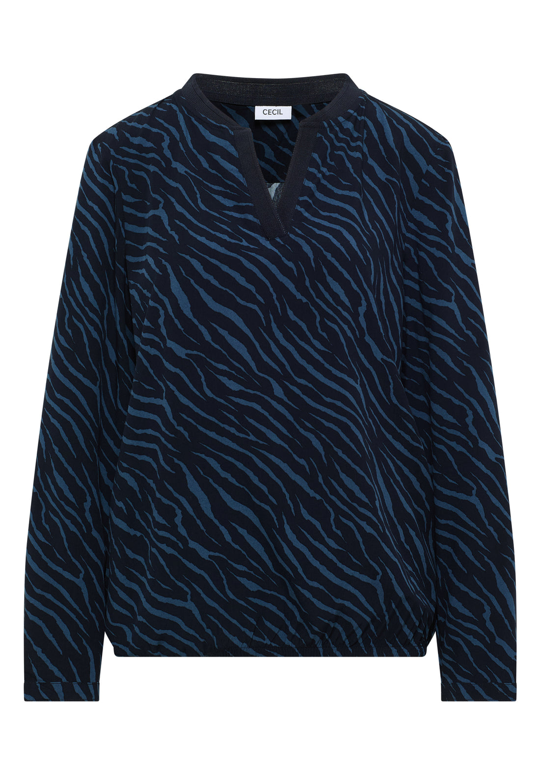 Bluse mit Zebra Print