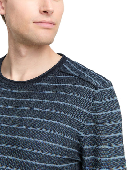 Strickpullover mit Rundhalsausschnitt