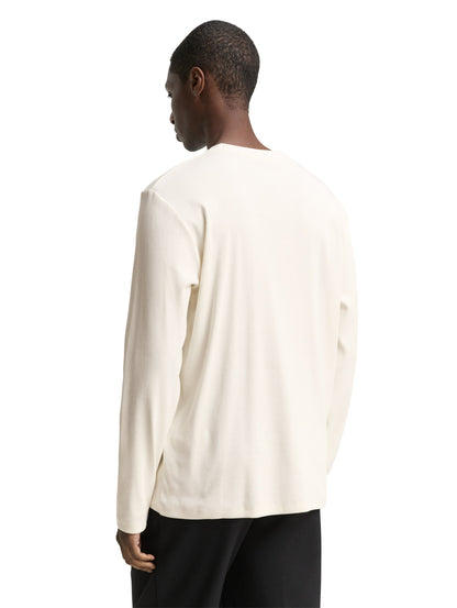 Langarmshirt mit Rippstruktur