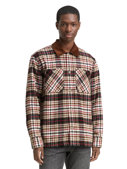 Overshirt mit Karomuster