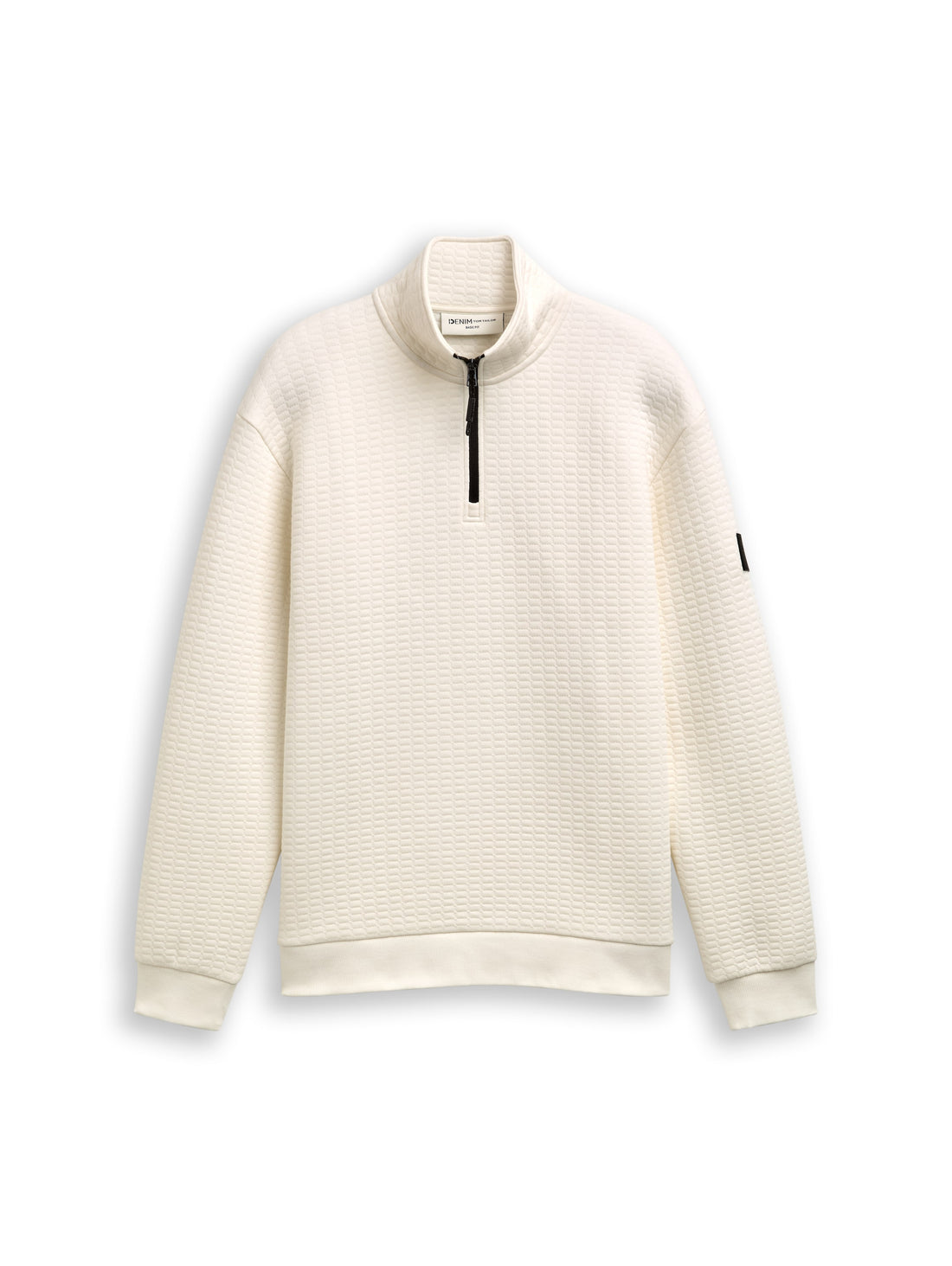 Troyer Sweatshirt mit Logo-Badge