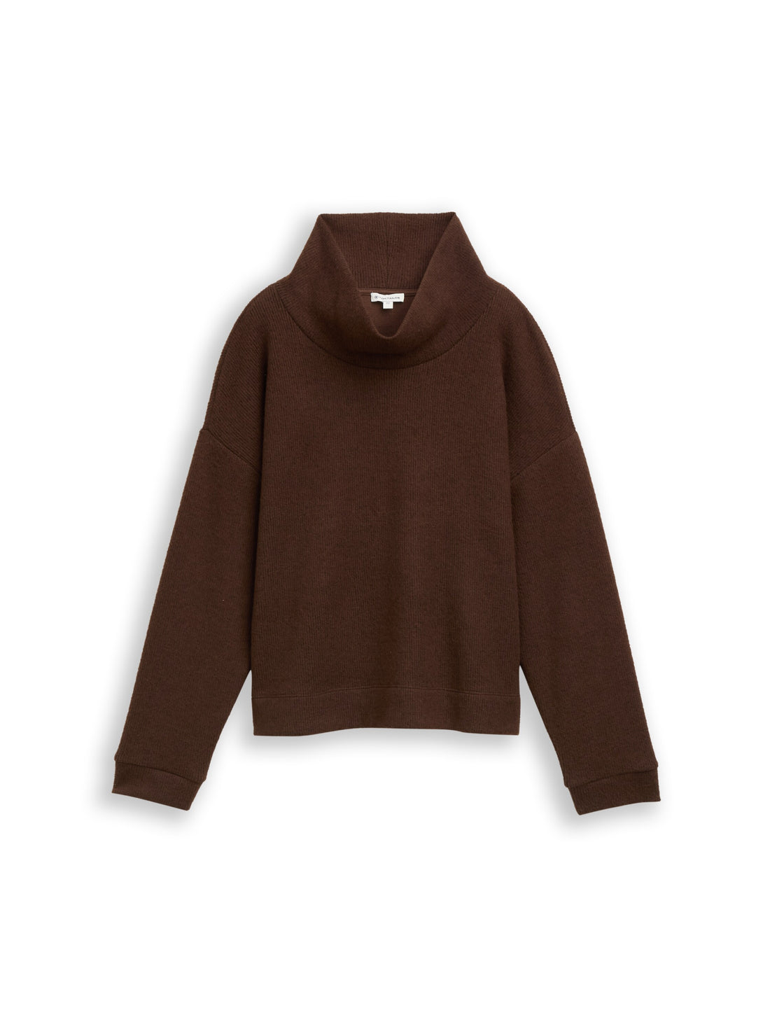Loose Fit Sweatshirt mit Rollkragen