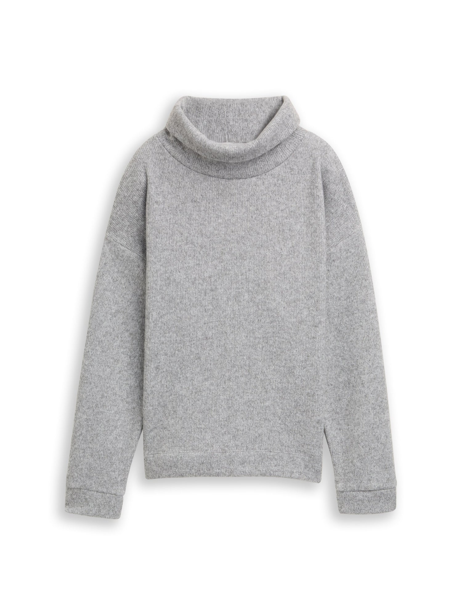 Loose Fit Sweatshirt mit Rollkragen